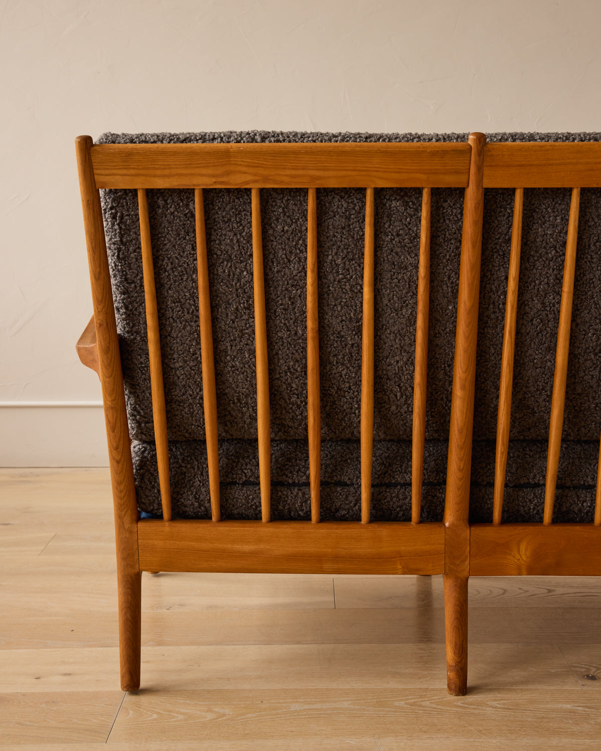1940s Danish Elmwood Sofa Bench