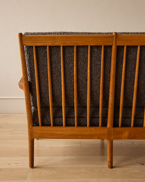 1940s Danish Elmwood Sofa Bench