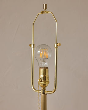 Willa Ceramic Table Lamp - Chestnut