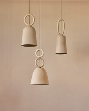 Layla Ceramic Pendant - Dogwood