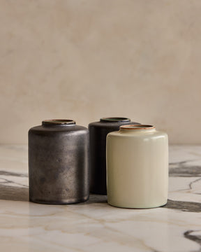 Trio of Ceramic Vessels