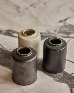 Trio of Ceramic Vessels