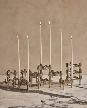 Set of 5 Orion Stacking Candle Holders by STOFF Nagel