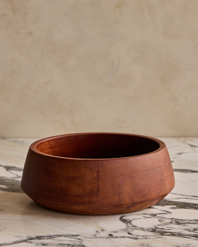 Walnut Turned Serving Bowl