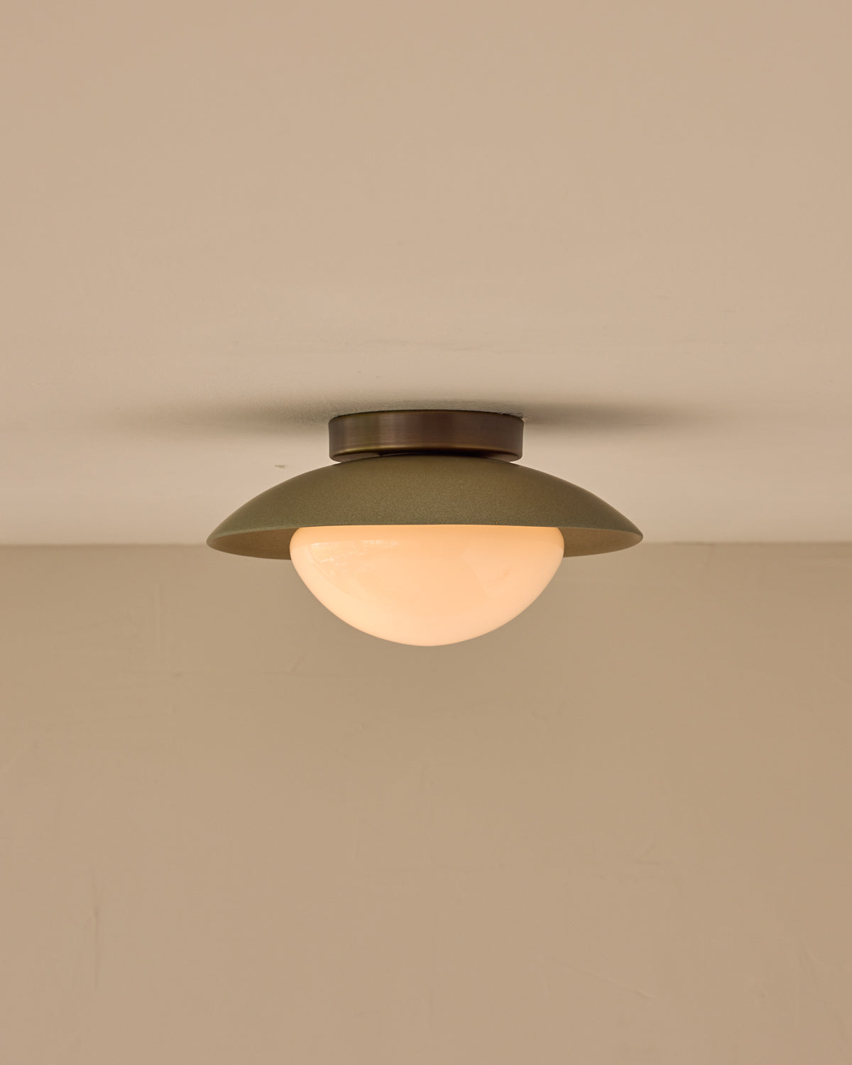 Edmund Flush Mount - Olivine Ceramic