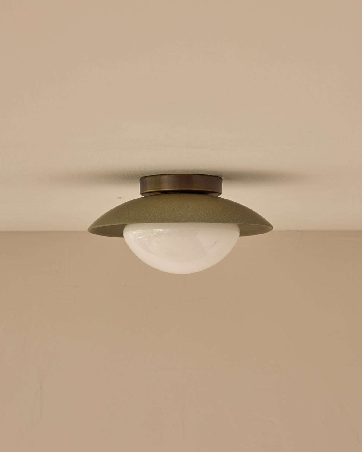 Edmund Flush Mount - Olivine Ceramic