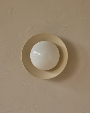 Edmund Flush Mount - Biscuit Ceramic