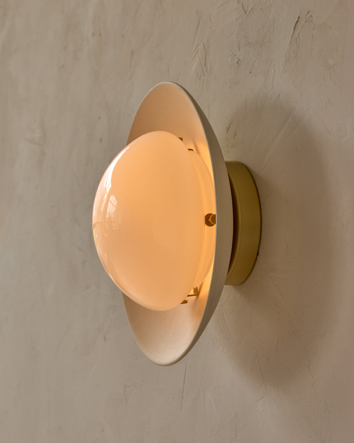 Edmund Flush Mount - Biscuit Ceramic
