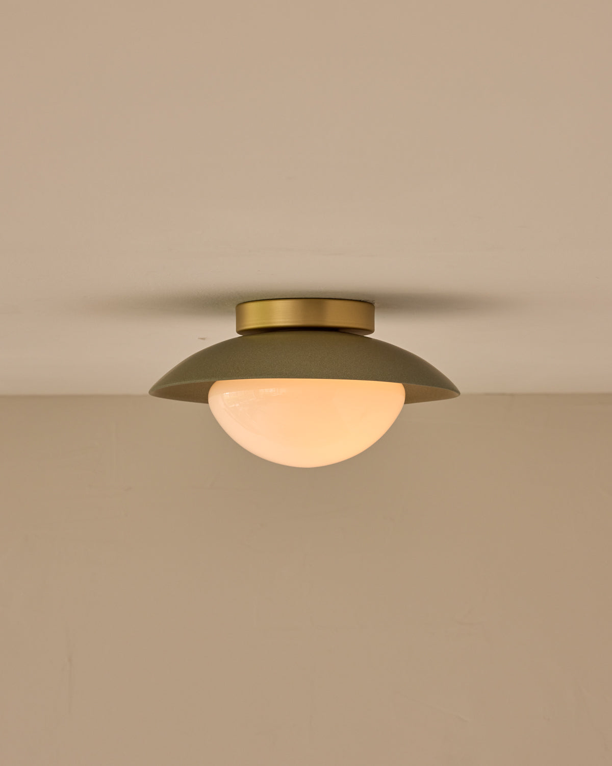 Edmund Flush Mount - Olivine Ceramic