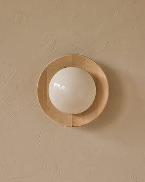 Edmund Flush Mount - Clear Maple