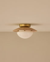 Edmund Flush Mount - Clear Maple