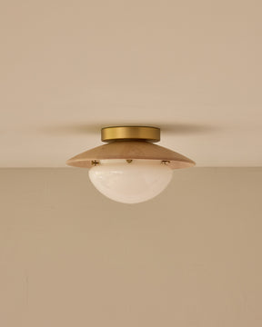 Edmund Flush Mount - Clear Maple