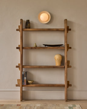 Edmund Flush Mount - Black Walnut