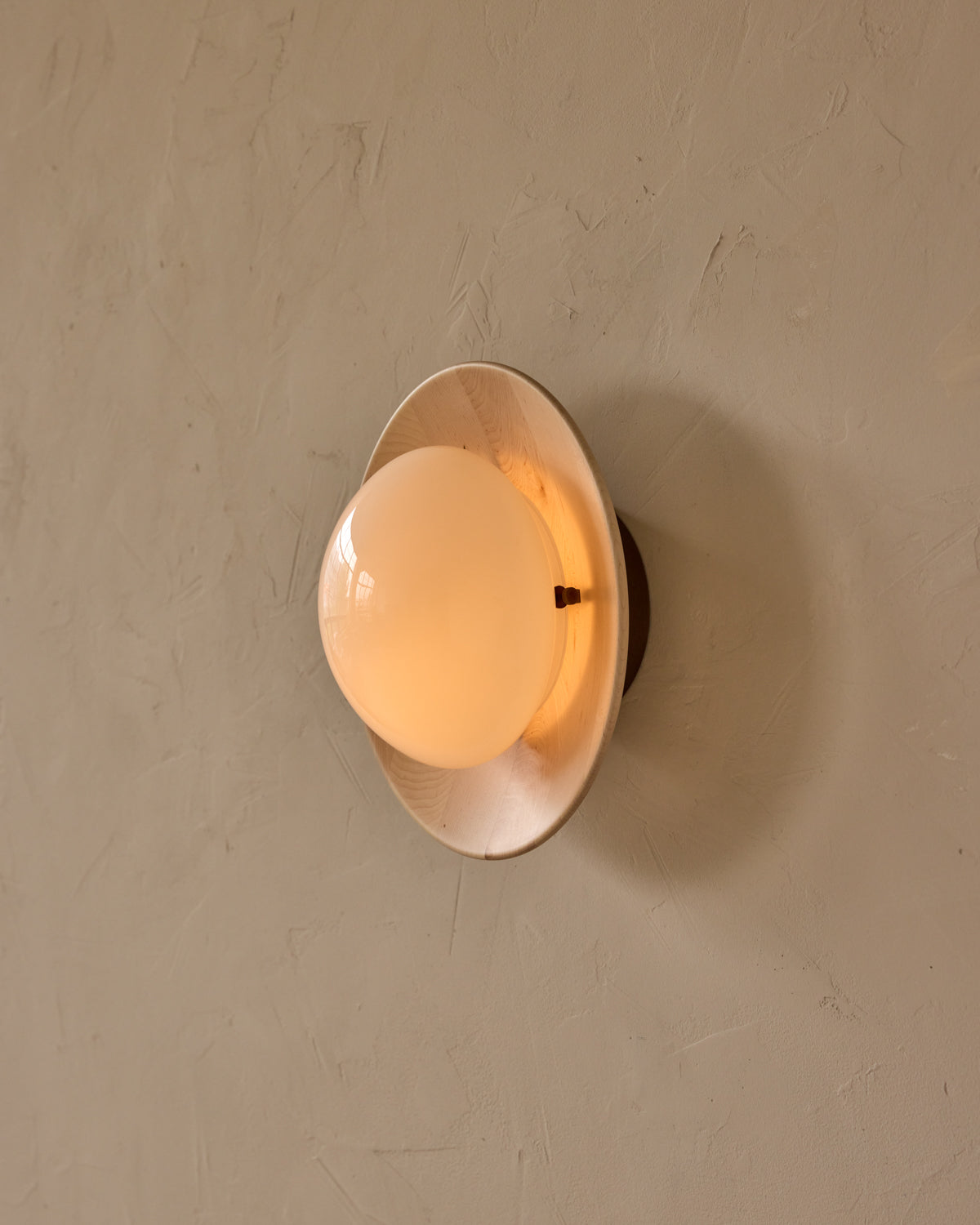 Edmund Flush Mount - Clear Maple