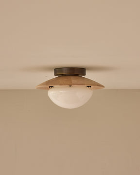 Edmund Flush Mount - Clear Maple