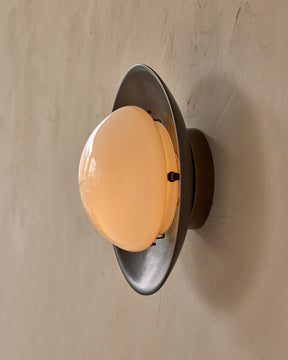 Edmund Flush Mount - Almost Black Ceramic