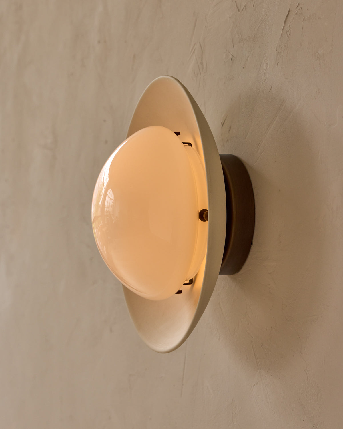 Edmund Flush Mount - Biscuit Ceramic