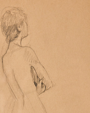Leaning Figure Study