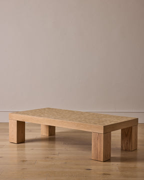Brutalist Checkered Coffee Table