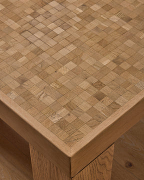 Brutalist Checkered Coffee Table