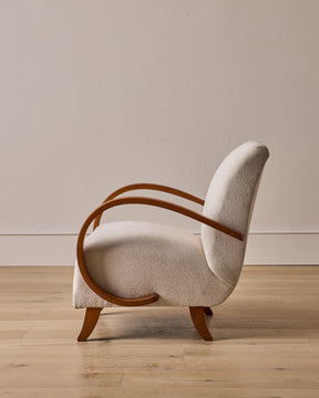 Pair of 1930s Czech Lounge Chairs