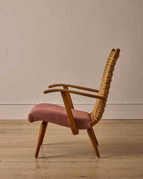 1940s Dutch Rope Lounge Chair by Bas Van Pelt