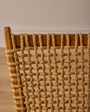 1940s Dutch Rope Lounge Chair by Bas Van Pelt