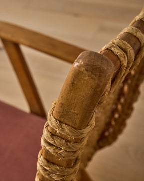 1940s Dutch Rope Lounge Chair by Bas Van Pelt