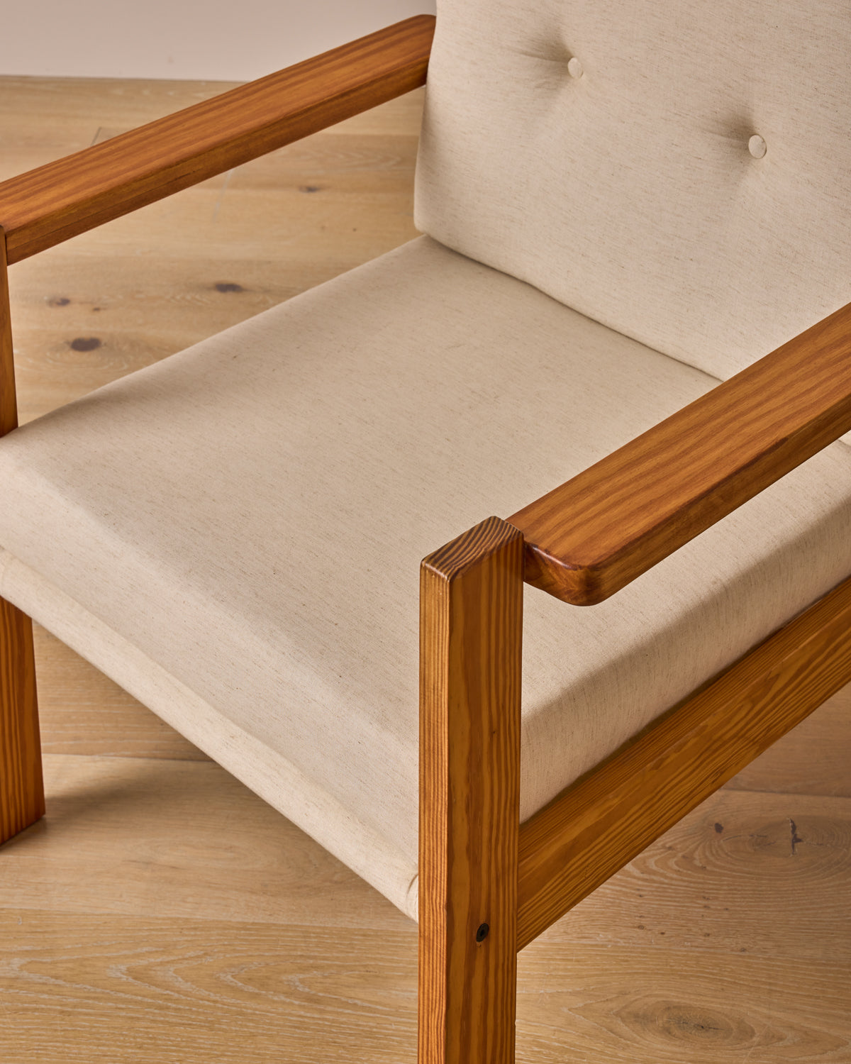 Pair of Baltic Pine Lounge Chairs