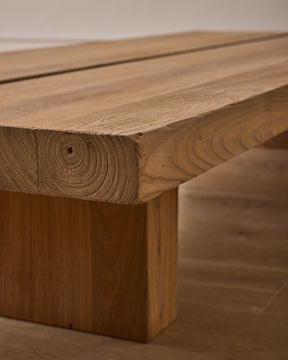 Double Top Brutalist Coffee Table