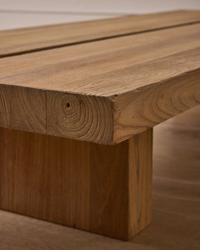 Double Top Brutalist Coffee Table