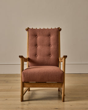 Pair of 'My Home' Oak Armchairs