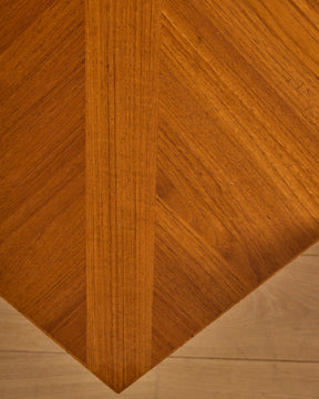 Teak Triangular Coffee Tables by Laurits M. Larsen