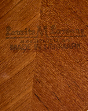 Teak Triangular Coffee Tables by Laurits M. Larsen