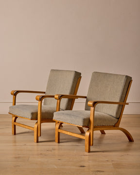 Pair of Bentwood Armchairs