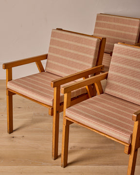 Set of Slat Dining Chairs