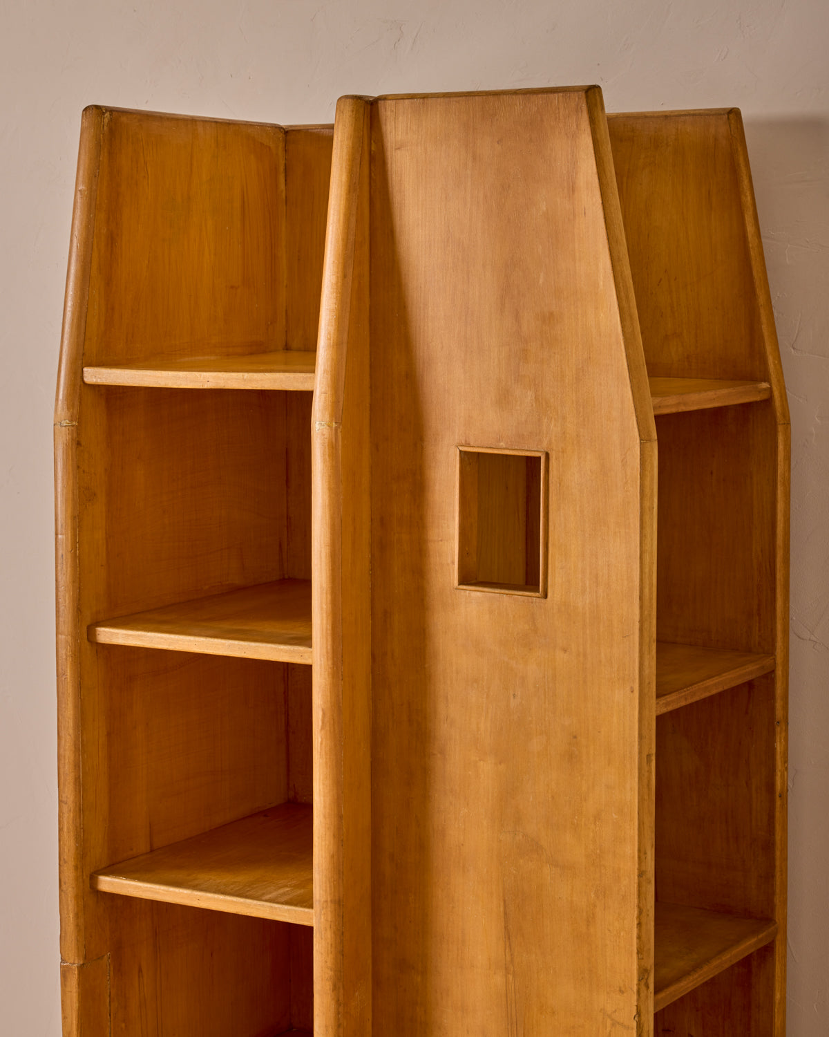Asymmetrical Display Cabinet