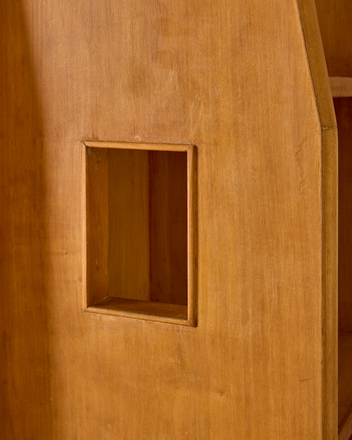 Asymmetrical Display Cabinet