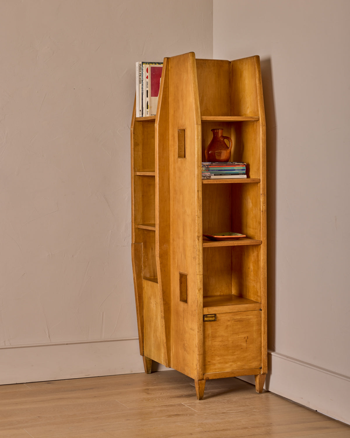 Asymmetrical Display Cabinet