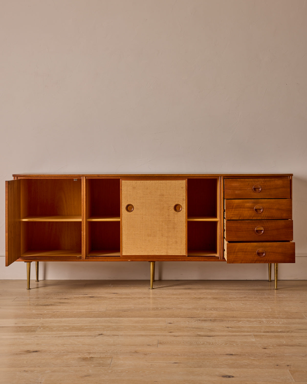 Mid-Century Teak Credenza