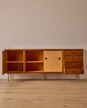 Mid-Century Teak Credenza
