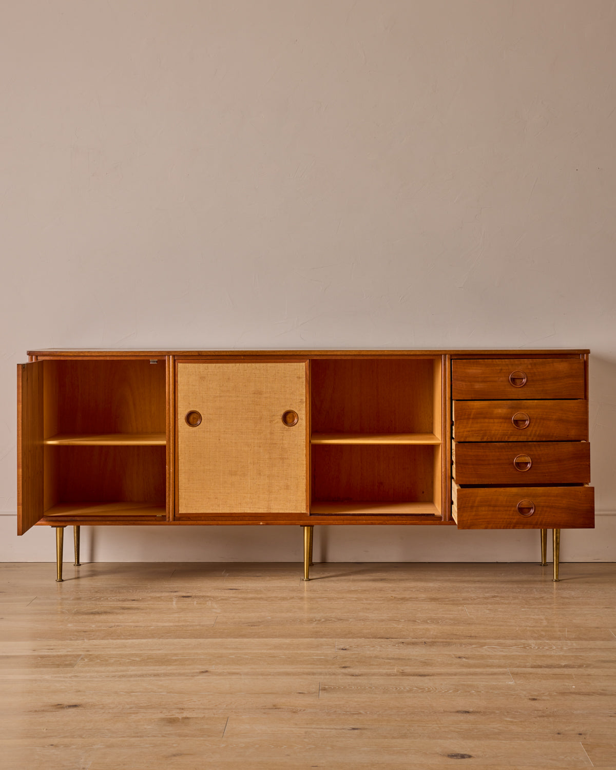 Mid-Century Teak Credenza