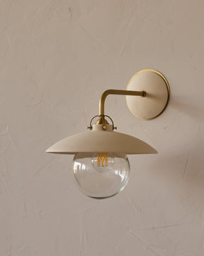 Edmund Wall Sconce - Biscuit Ceramic