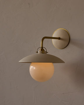 Edmund Wall Sconce - Biscuit Ceramic