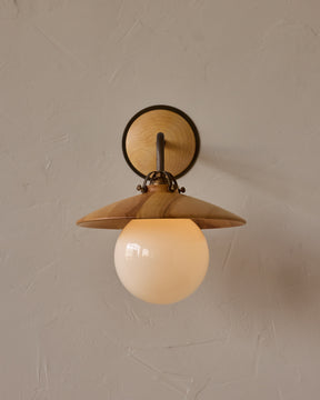 Edmund Wall Sconce - Natural Maple