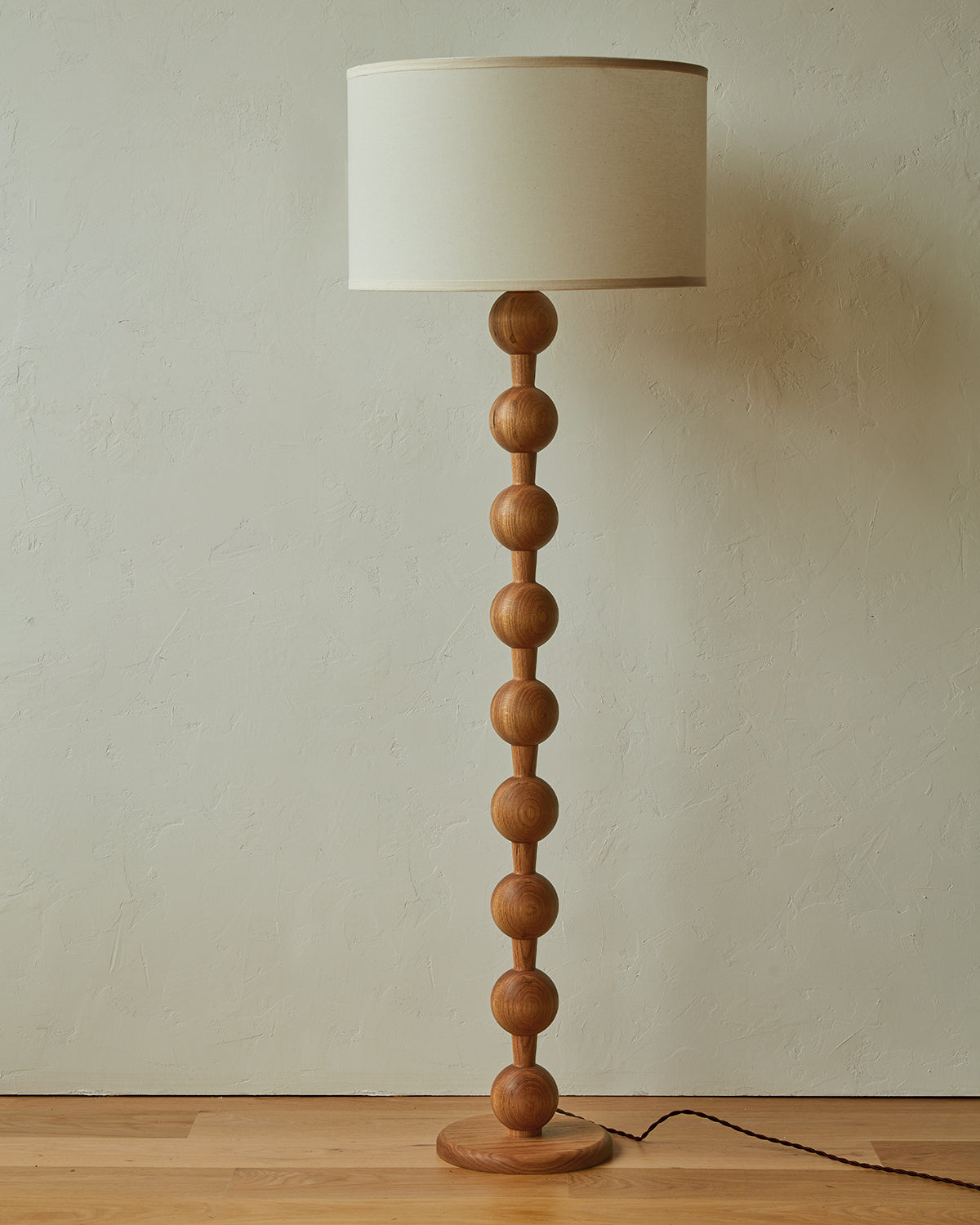 Hugo Barbell Floor Lamp - Natural