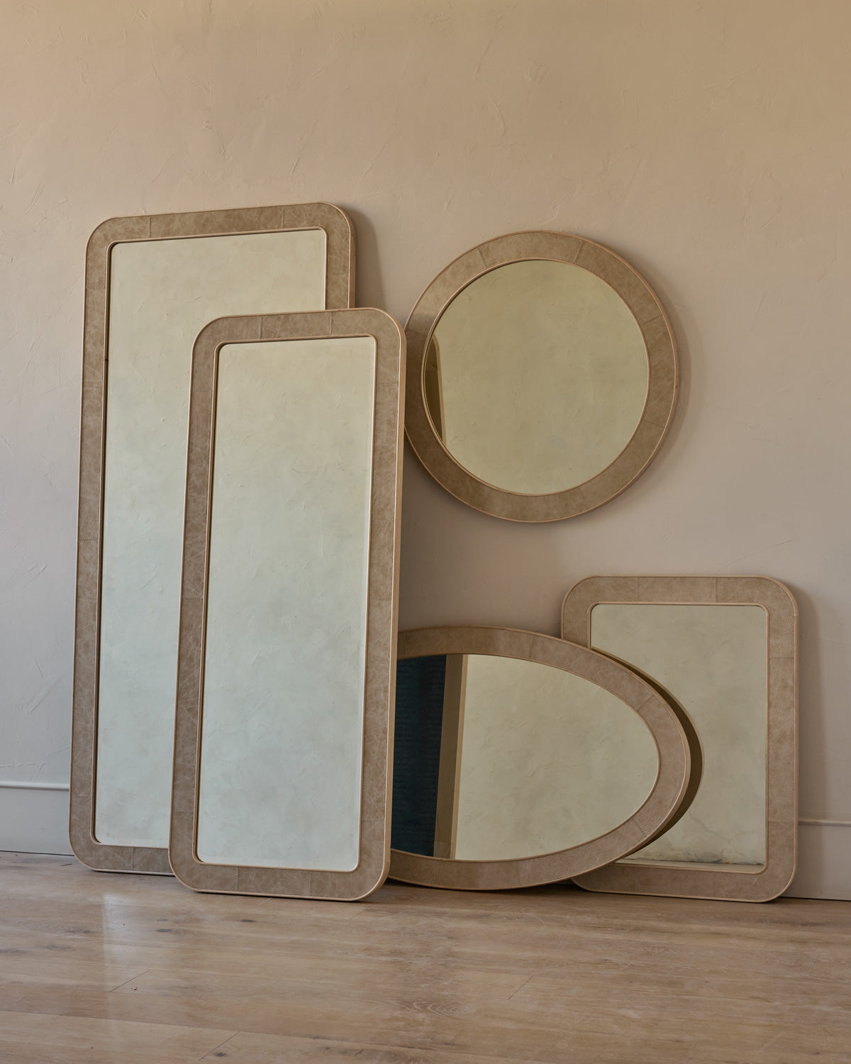 Norse Floor Length Mirror - Au Lait