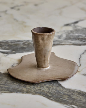 Trio of Nesting Ceramic Candle Holders - Foam