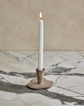 Trio of Nesting Ceramic Candle Holders - Foam