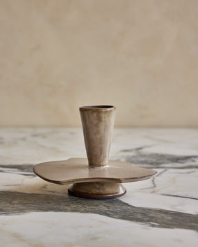 Trio of Nesting Ceramic Candle Holders - Foam